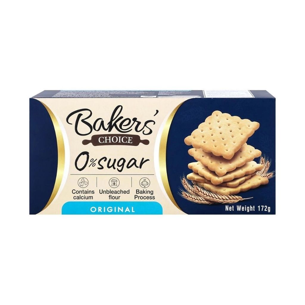 เบเกอร์สชอยส์ แครกเกอร์ออริจินัล(Bakers Choice Original Crackers 130g.)