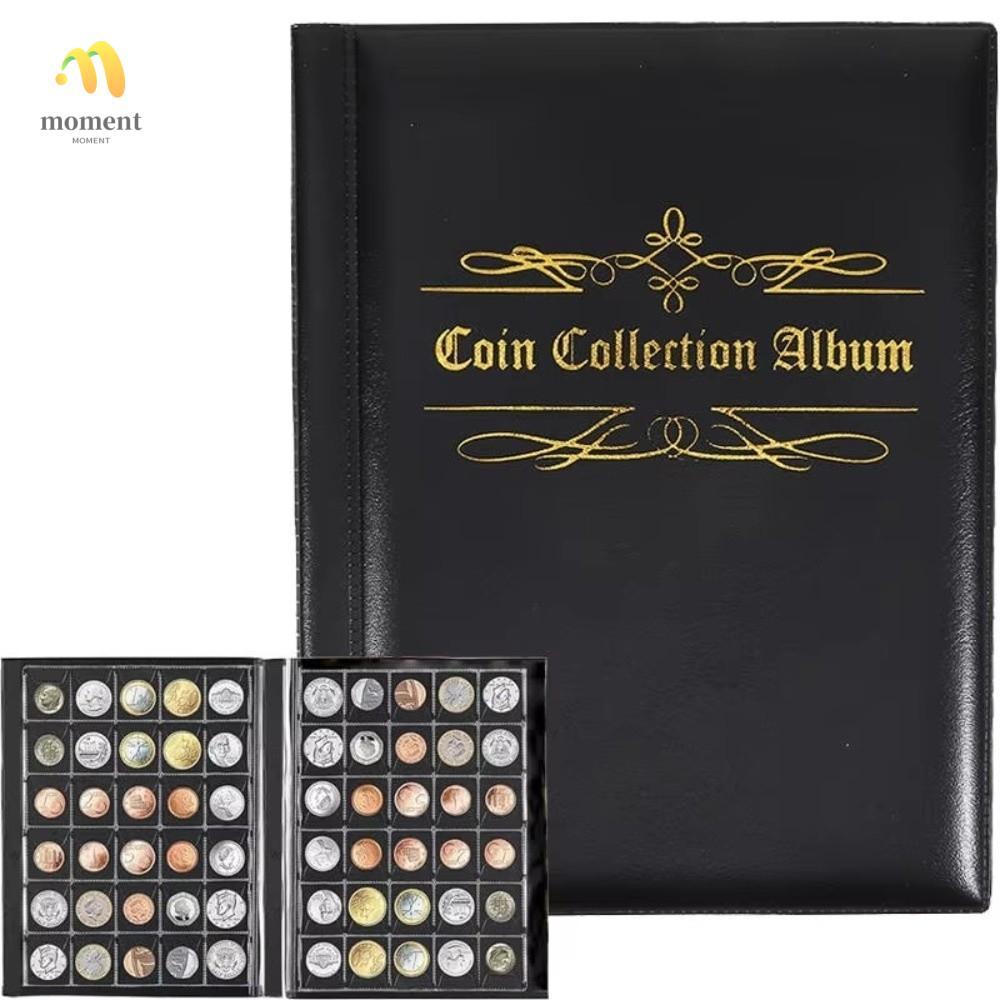 โมเมน อัลบั้มอนุสรณ์,การจัดเก็บสะดวกแสดงเหรียญ480ออแกไนเซอร์สะสมเหรียญ,ออแกไนเซอร์แสดงหนังสือสะสมแบบพกพาสําหรับนักสะสม