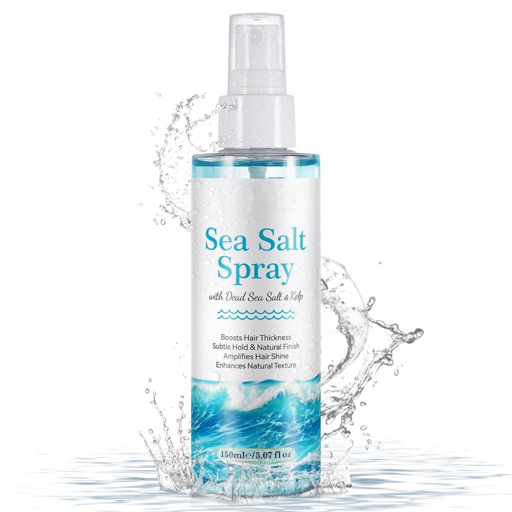 SeaSaltSprayforMenandWomenDryTexturizingSalSprayVlumizing,CurlingBeachWavesSpraytoAmmumeandTexture(5