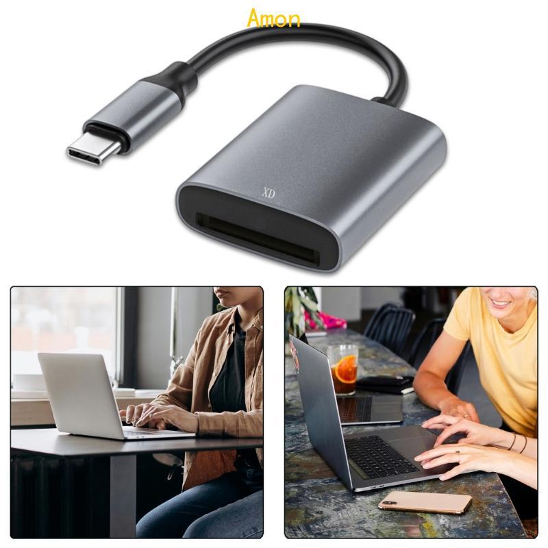 Amon Memory Stick Card Reader อะแดปเตอร์ Memory Stick USB C สําหรับ XD Card Reader สําหรับกล้องเกม T