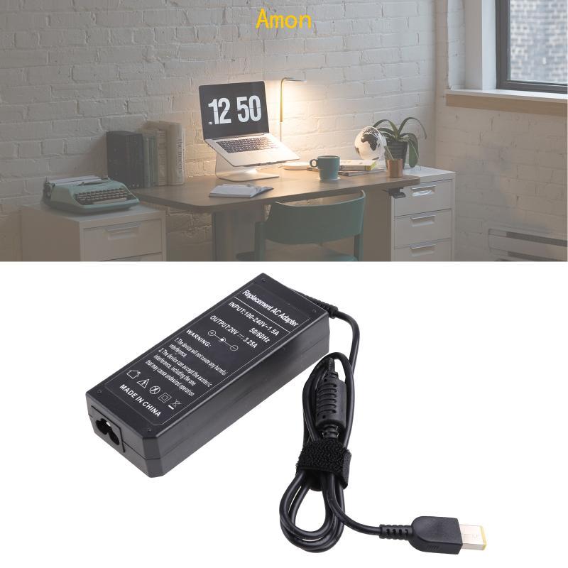 Amon Power Charger อะแดปเตอร์ AC สําหรับ X1 Carbon E431 E531 S431 T440s T440 แล็ปท็อป