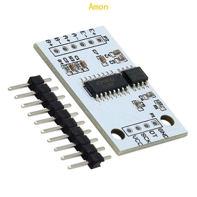Amon HX711 24bit ADC โมดูลชั่งน้ําหนัก Sensory Double Channel สําหรับอุปกรณ์เสริมอุตสาหกรรม