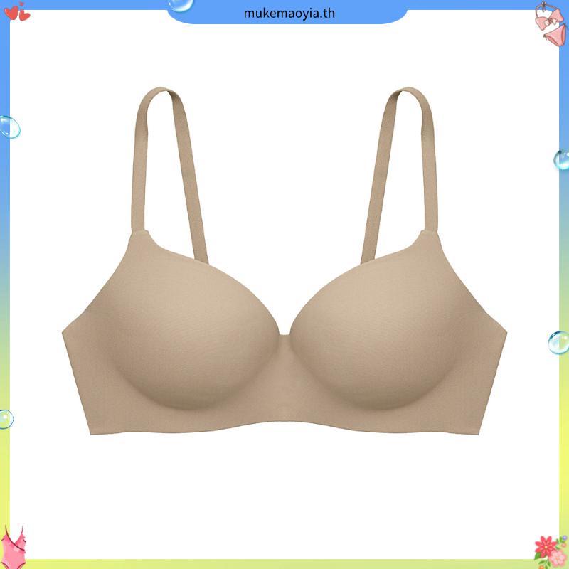 SABINA BRALESS เสื้อชั้นใน (ไม่มีโครง) Seamless Fit รุ่น Pretty Perfect  รหัส SBU9800C3 สีเนื้อเข้ม