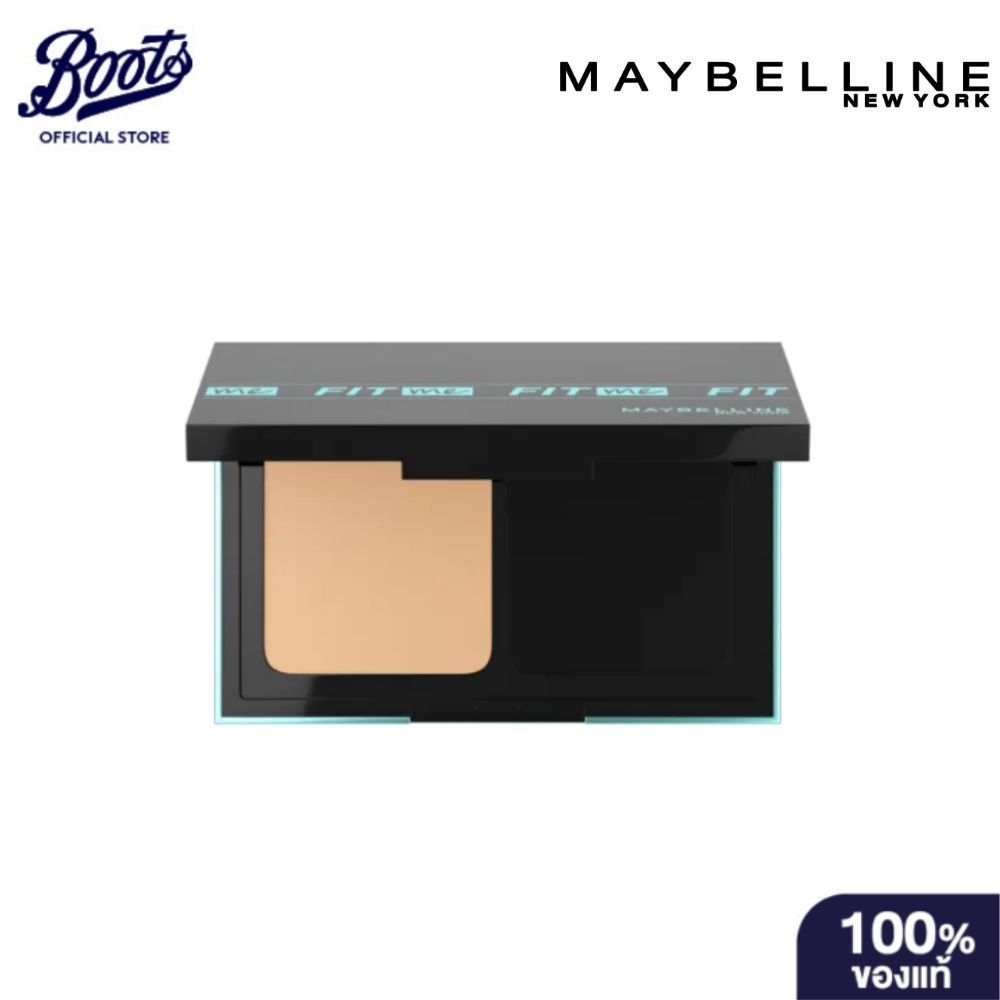 Maybelline เมย์เบลลีน นิวยอร์ก ฟิต มี แมท + พอร์เลส พาวเดอร์ ฟาวเดชั่น เอสพีเอฟ 44 พีเอ++++ เบอร์ 12