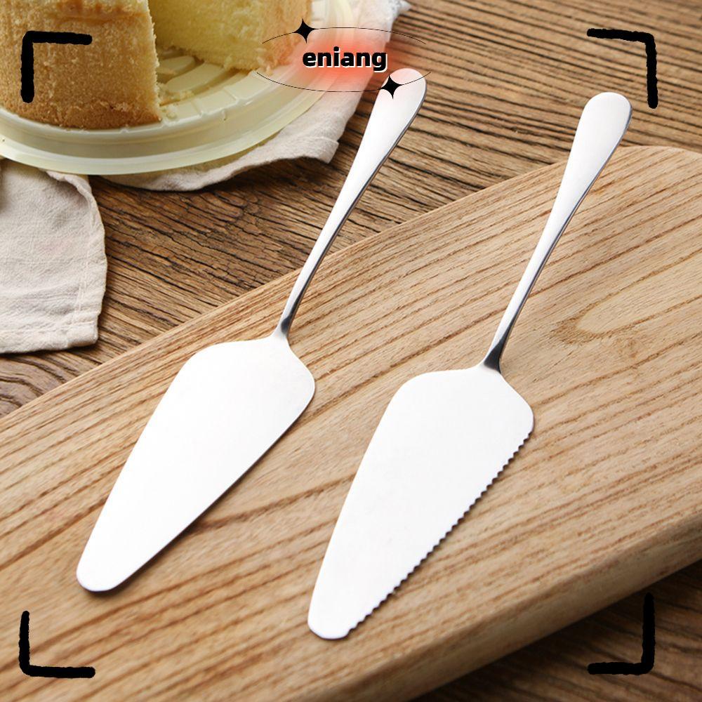 ENIANG 2Type Cake Server Pastry Pie Cutter สแตนเลส