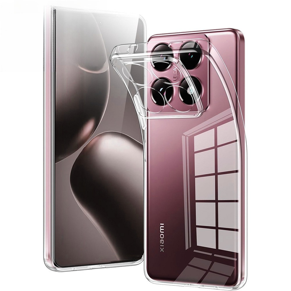 CASE XIAOMI MI 15 / 15 PRO / 15 ULTRA / MI 14 / 14 PRO / MI 14T 14T PRO / MI 14 ULTRA SOFT CASE CLEA