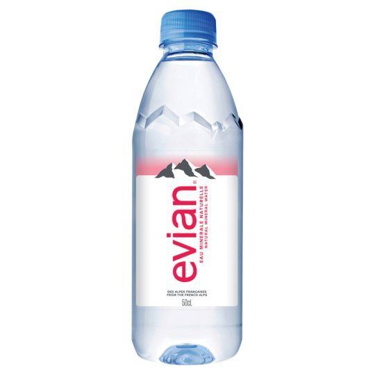 [สินค้าส่งด่วน] เอเวียงน้ำแร่ 500มล. EVIAN NATURAL MINERAL WATER 500 ML.