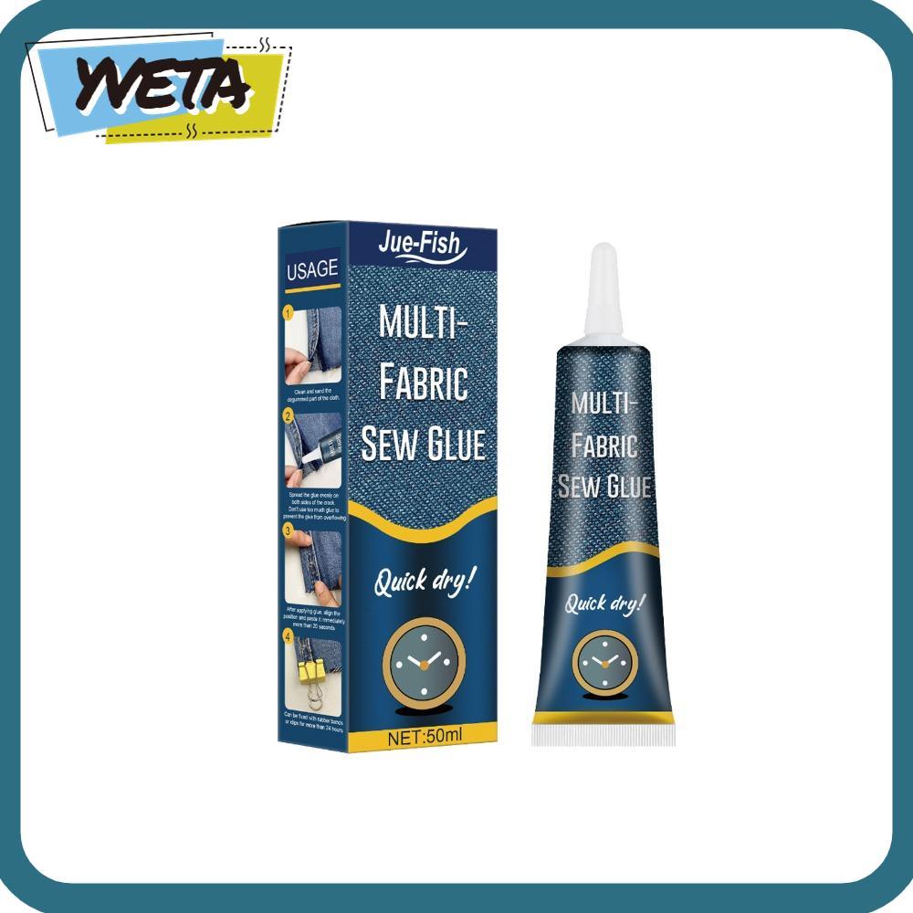 YVETA Universal Glue Ultra-stick Sewing Glue Leather Kit Secure Fast Drying Glue