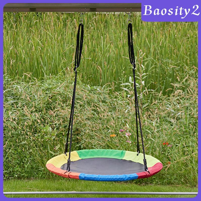 [Baosity2] Saucer Tree Swing Platform Swing ผ้า Oxford สําหรับสนามเด็กเล่นสวนกลางแจ้ง