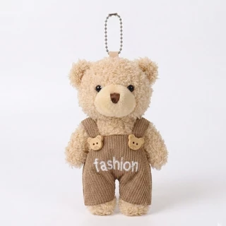 (มีส่งด่วน) tokyosellectedพวงกุญแจน้องหมีใส่ชุดเอี๊ยม จี้ตุ๊กตา ที่ห้อยกระเป๋า(T2621)