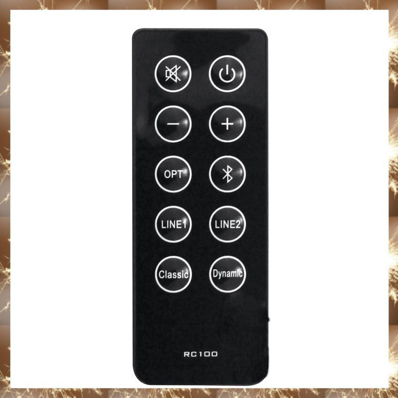 (YN) Replacement RC10D RC100 รีโมทคอนโทรลสําหรับ R2000DB Soundbar ขับเคลื่อนชั้นวางหนังสือบลูทูธลําโ