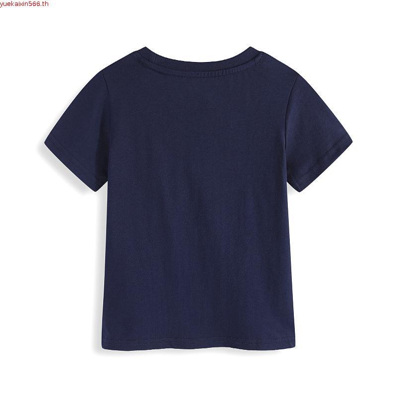 H&M(เอชแอนด์เอ็ม) ชุดเสื้อยืดคอตตอน 5 ตัว Boys 5-pack cotton T-shirts 1318296_1