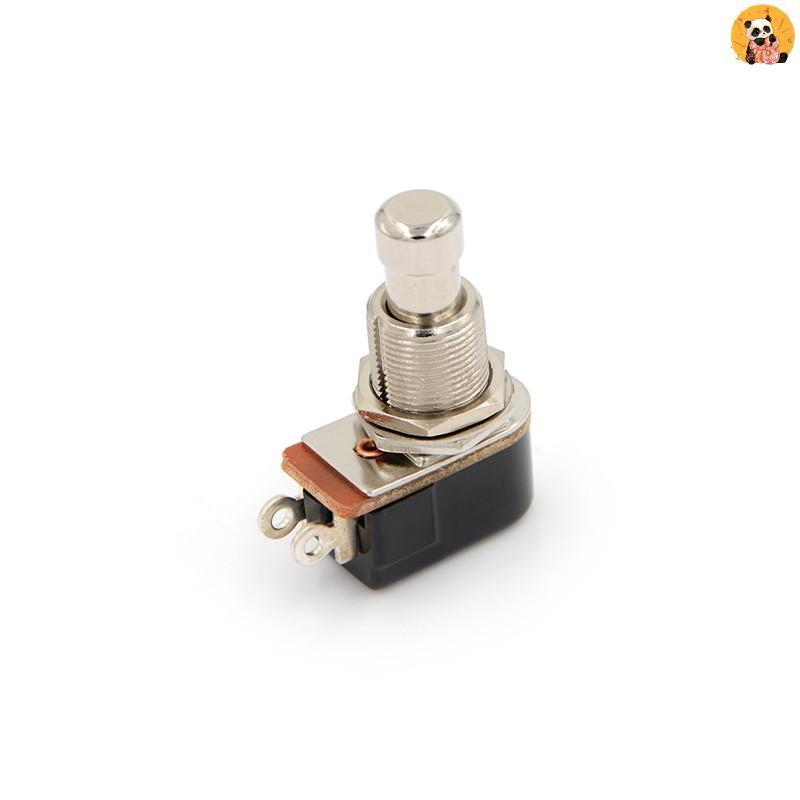 [CO] สวิตช์กีตาร์ไฟฟ้าใหม่ Momentary Push Button Foot Switch SPST [TH]