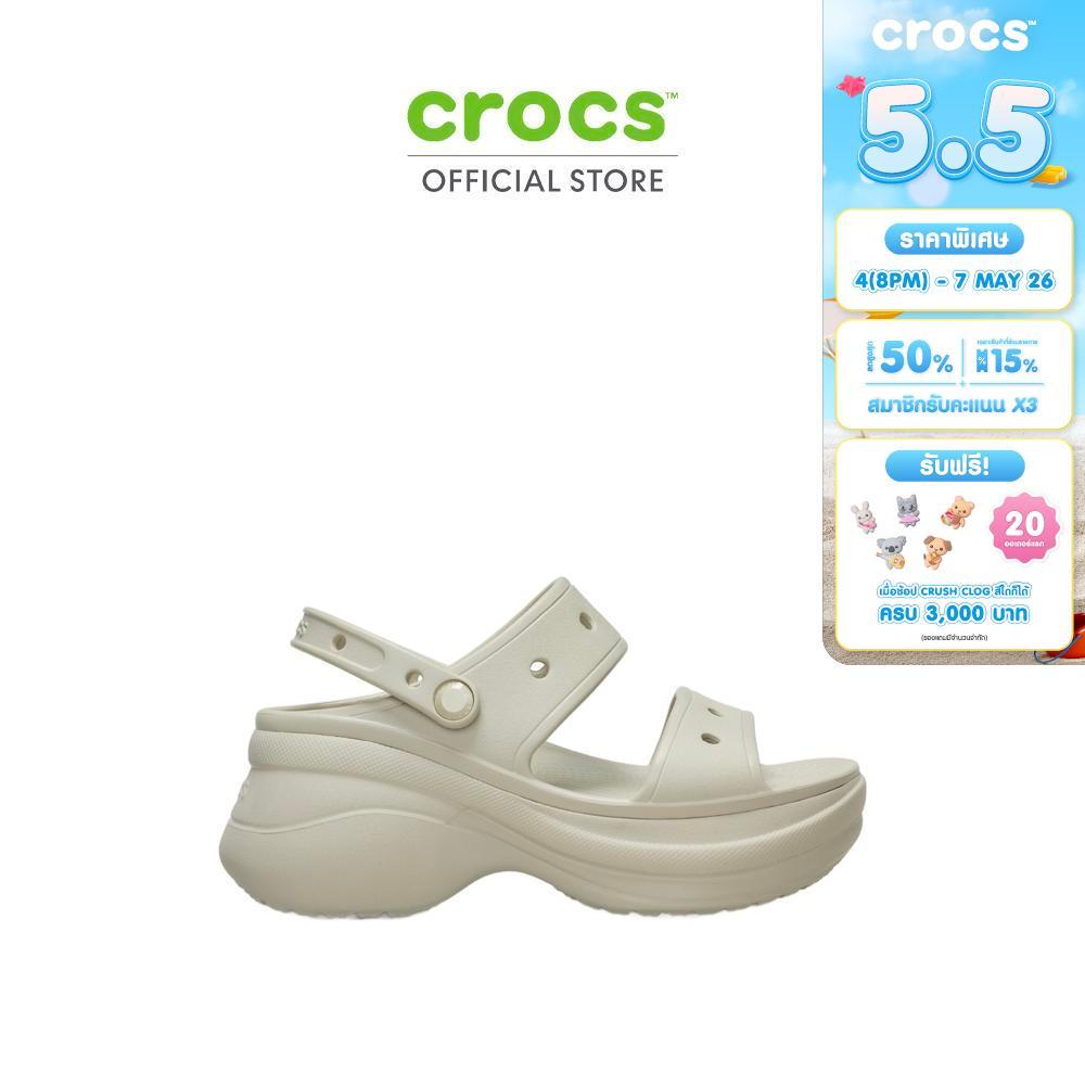 Crocs Bae Sandal รีวิว รองเท้าแตะผู้หญิง ส้นสูง 60mm สไตล์เด่น ใส่สบาย