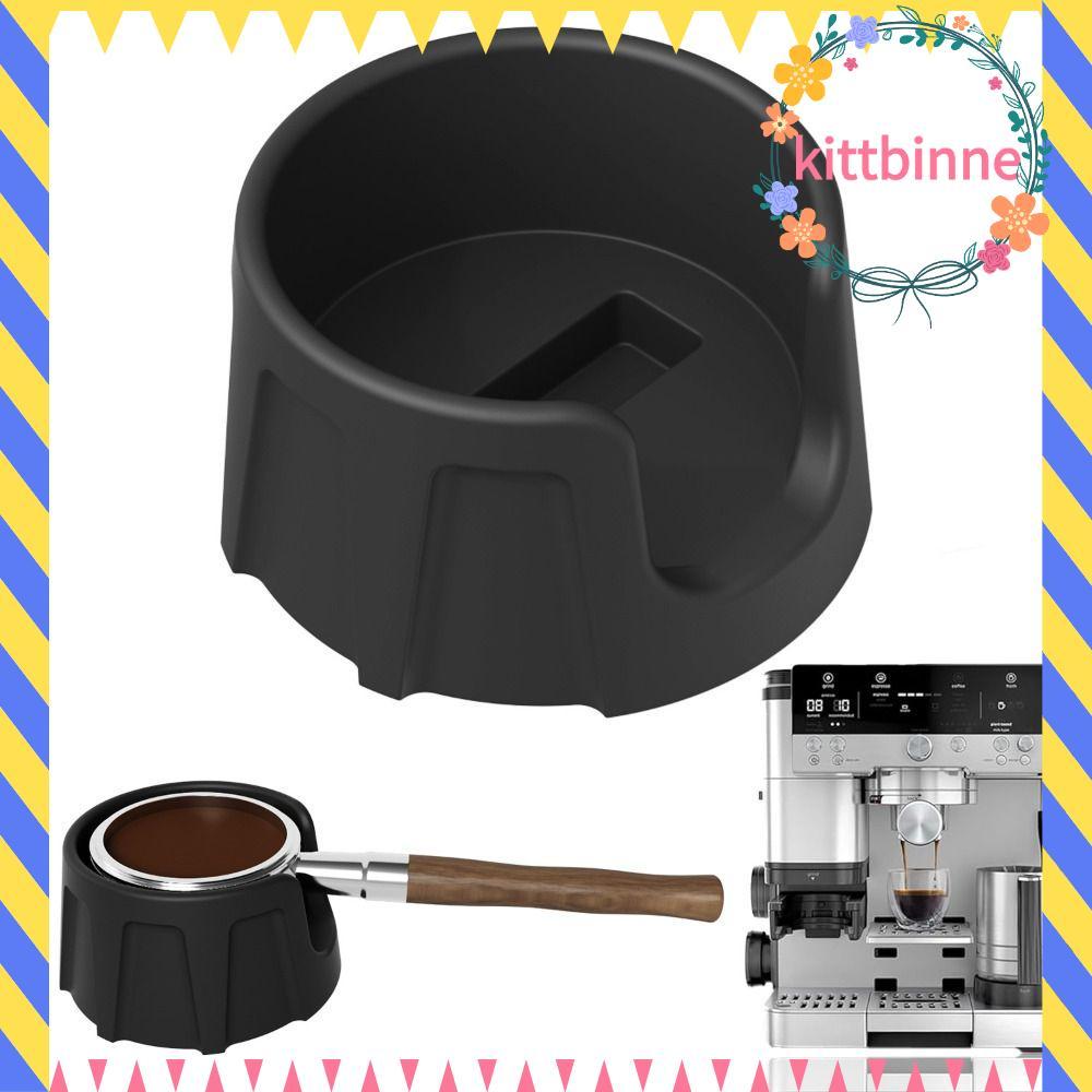 KITTBINNE823 ที่วางแทมเปอร์กาแฟ, ฐานกดกาแฟซิลิโคนที่ปรับปรุงได้ Tamping Stability, กันลื่นทนความร้อน Espresso Tamping Station Espresso ทํา