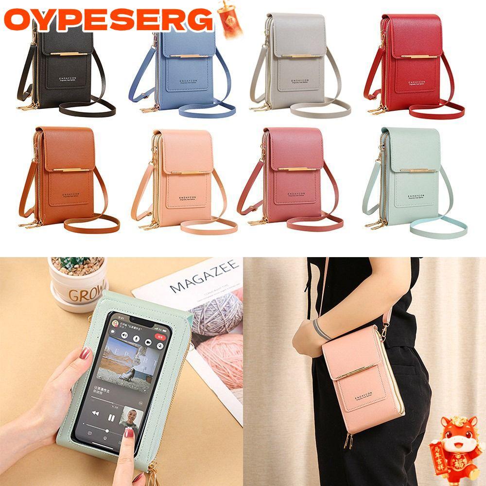 OYPESERG RFID กระเป๋ากันขโมย กระเป๋าถือผู้หญิง RFID