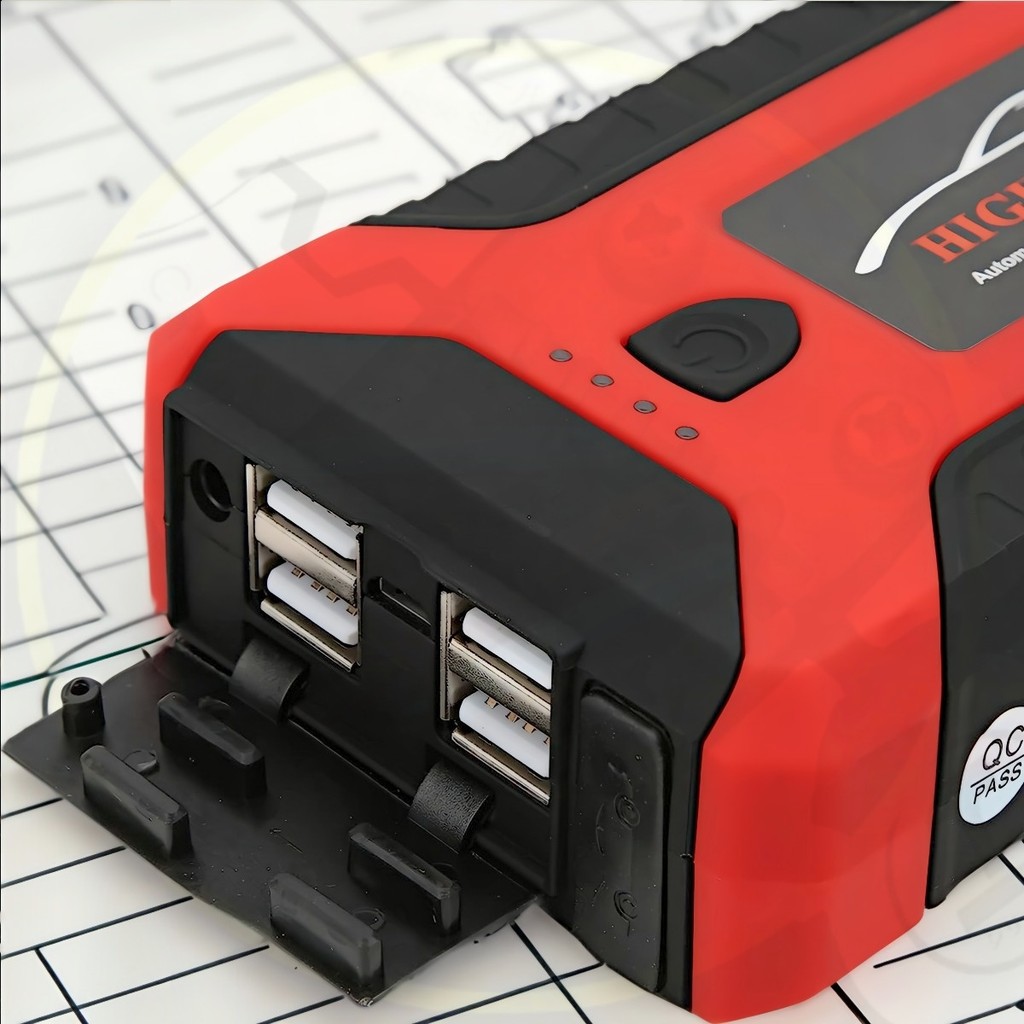 แบตเตอรี่ฉุกเฉิน 99800mAh จ่ายไฟ 12V ช่วยสตาร์ทรถได้ทันที