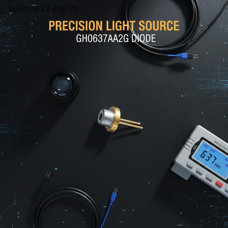 L&Z ใหม่ 638NM 700MW สีส้มสีแดง Multimode Laser Diode K2P5.6mm GH0637AA2G Sharp .