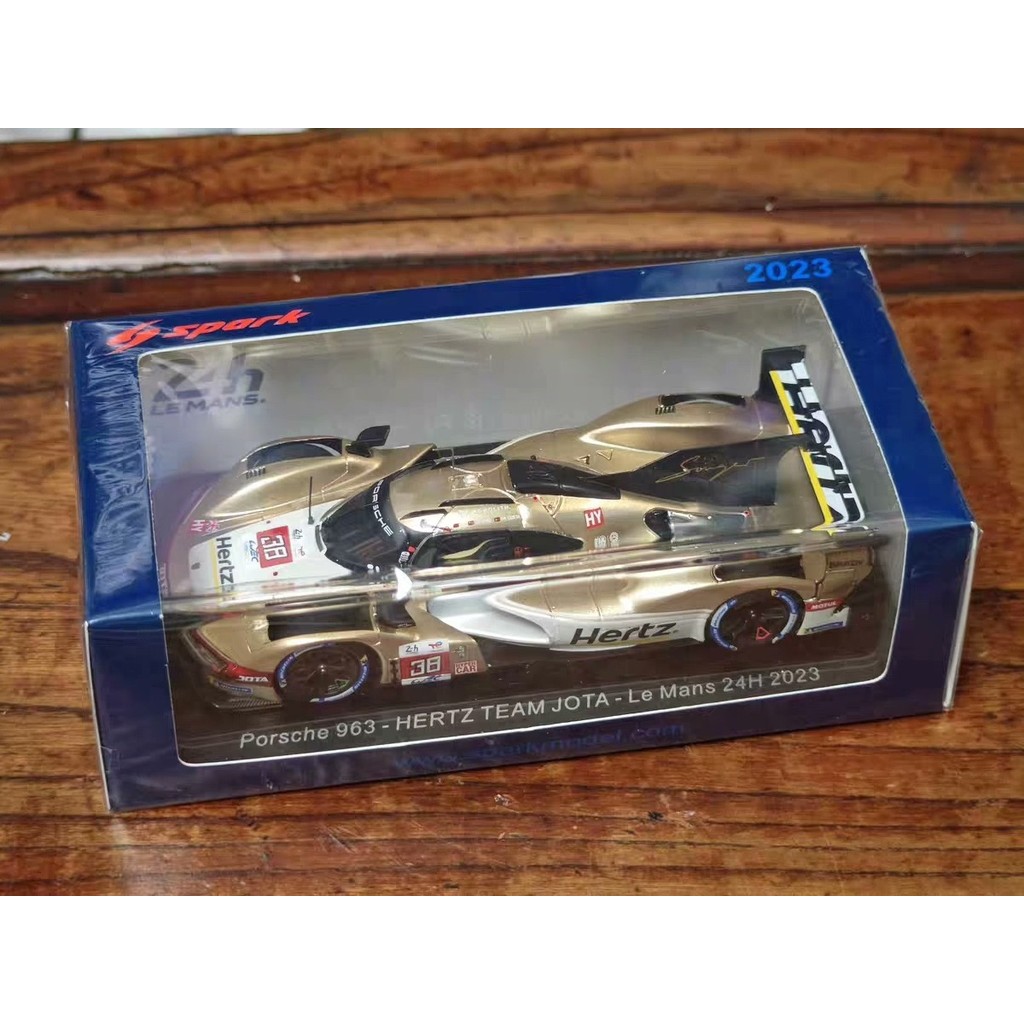 SPARK รุ่น 1/43 2023 Le Mun PORSCHE PORSCHE 963 38 #Ye ชุดความเร็วยี่