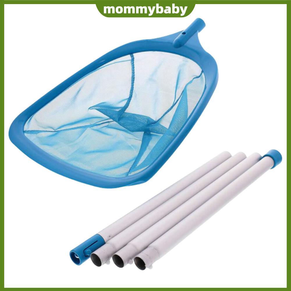 ⚡24ชม.⚡ สระว่ายน้ํา Skimmer Net พร้อมเสาโลหะ Pool Leaf Skimmer