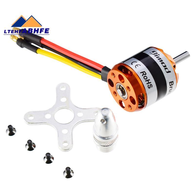 [ขายร้อน L]เส้นผ่านศูนย์กลางเพลา 4 มม. D2836 2836 มอเตอร์ไร้แปรง 2-4S Lipo เหมาะสําหรับ 40A ESC Fixe