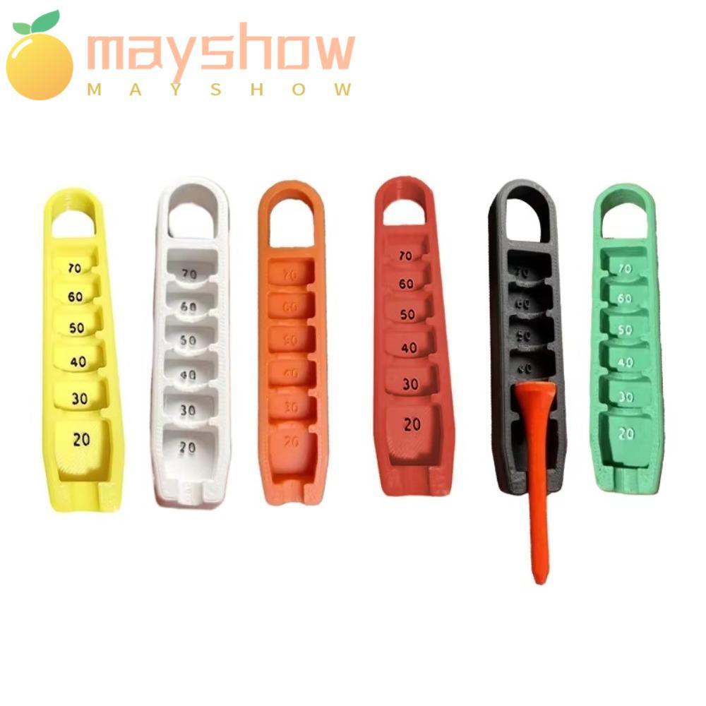 MAYSHOW Golf Tee Lifter, น้ําหนักเบาแบบพกพา Golf Tee Lifter, ที่แม่นยําตําแหน่งพิมพ์ Golf Tee Holder