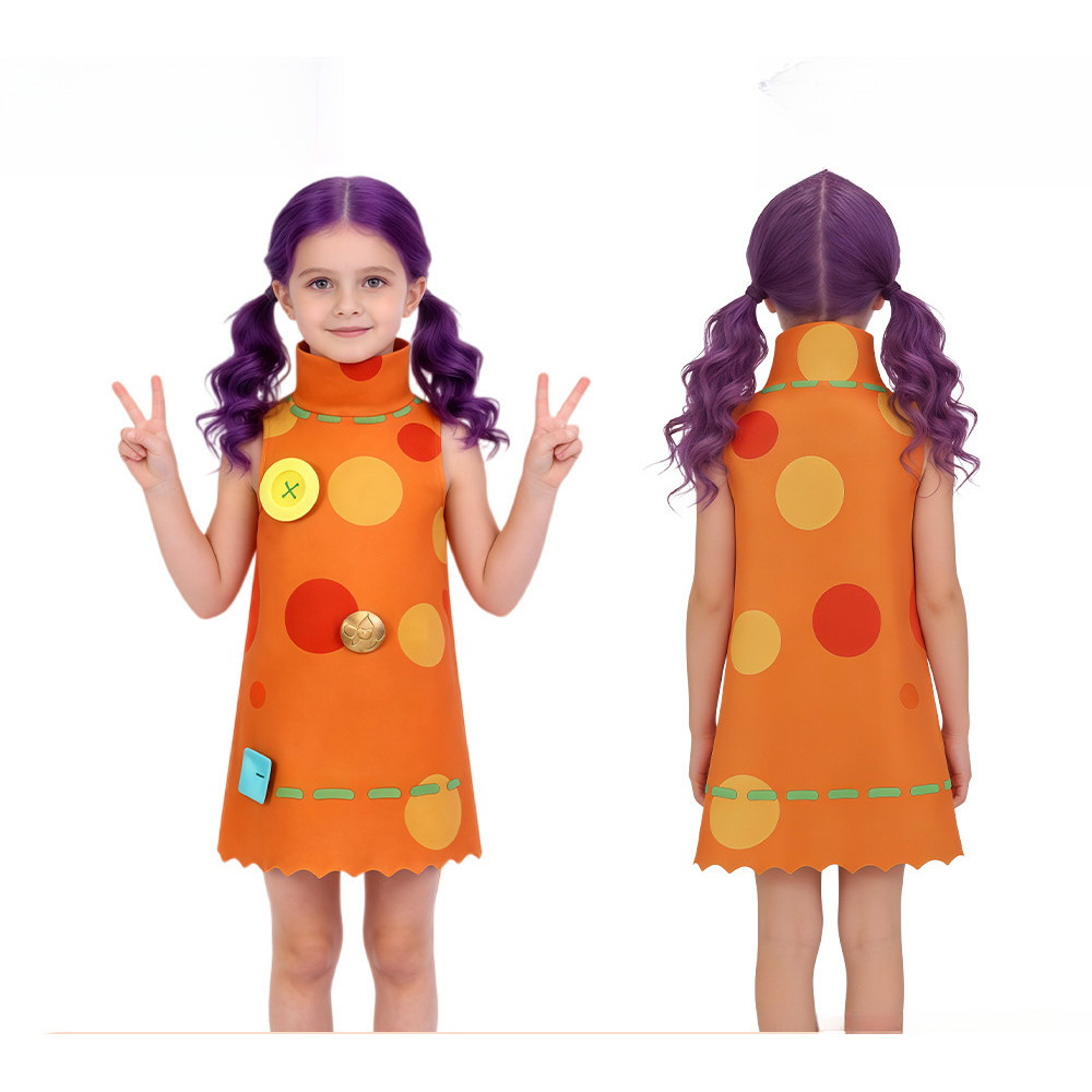 [คลังสินค้าพร้อม] Toy Story Dolly Dolly Dress Children Sleeve cos Dress Girls Childrens Day Role Pla