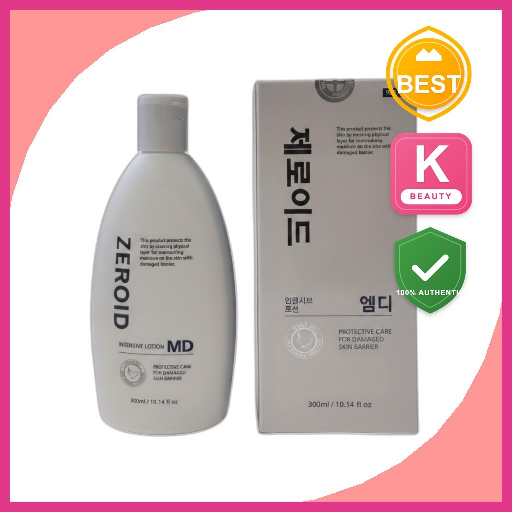 [zeroid] Intensive Lotion MD, 300ml, 1pc / Korean Intensive Lotion / สูตรบางเบา / ของแท้ 100% by K-D