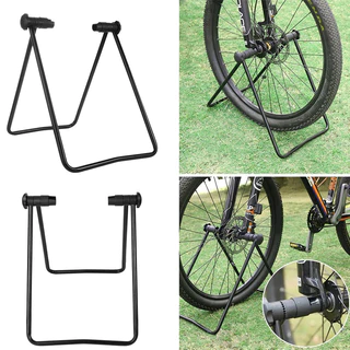 🚴‍♂️ ขาตั้งจักรยาน ขาตั้งจักรยานแบบจิกดุม จิกดุม ขาตั้งเสียบล้อ เสียบล้อ การหมุน 360° ประหยัดพื้นที่ จักรยาน S10