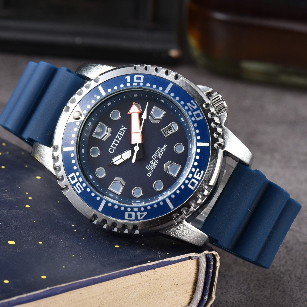 Citizen CITIZEN Air Eagle Series Quartz Movement Watch นาฬิกาข้อมือนาฬิกาผู้ชาย