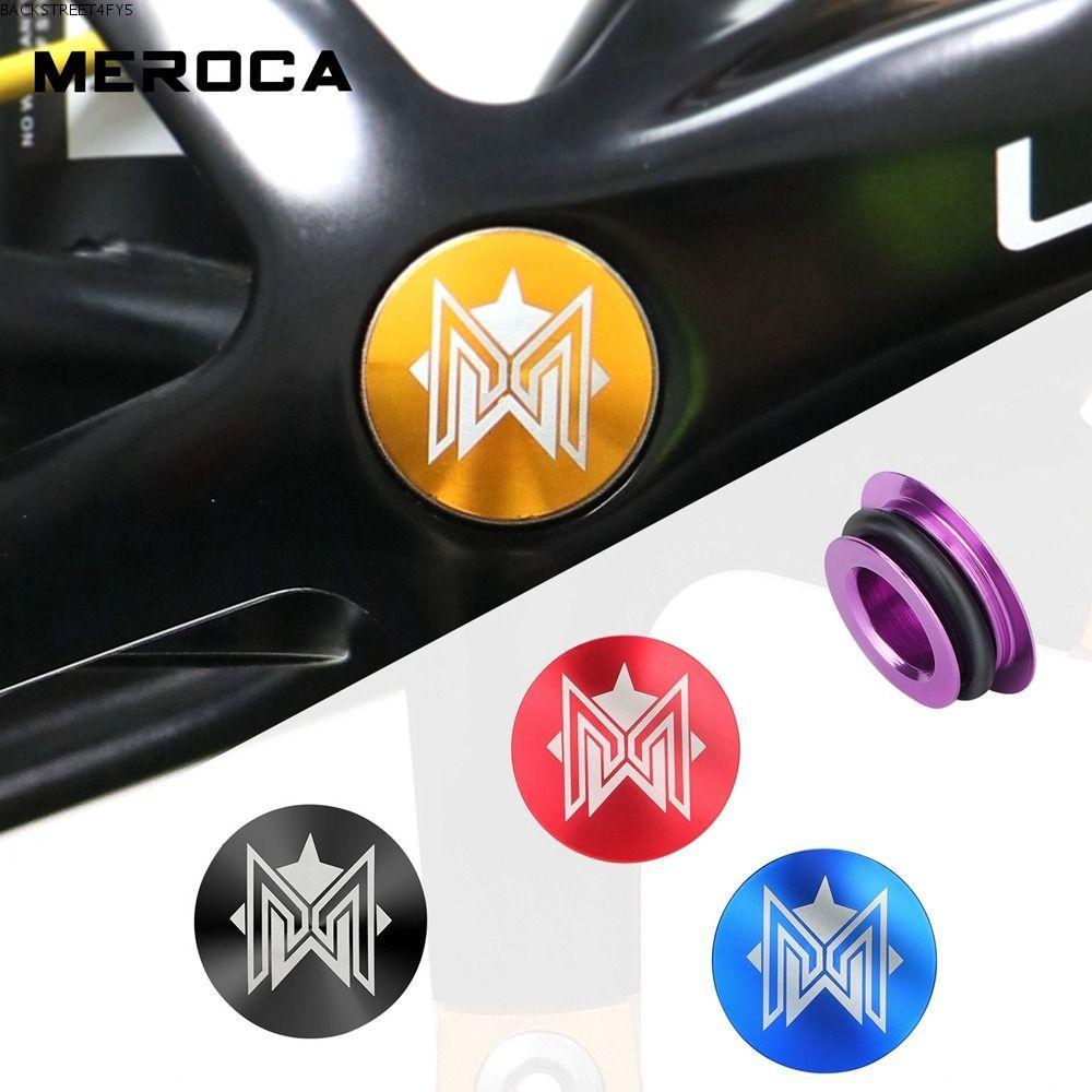 BACKSTAGEEET4FC3 จักรยานฟันแผ่น, MUQZI Alloy Crank Cover, กันน้ําจักรยานเสือภูเขาอุปกรณ์จักรยาน