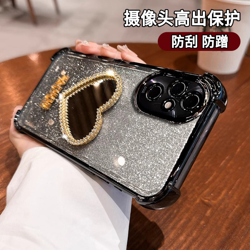 เหมาะสําหรับเคสโทรศัพท์ Honor magic7 Honor 300 Glitter Honor x60pro Love Mirror x50i/90/80