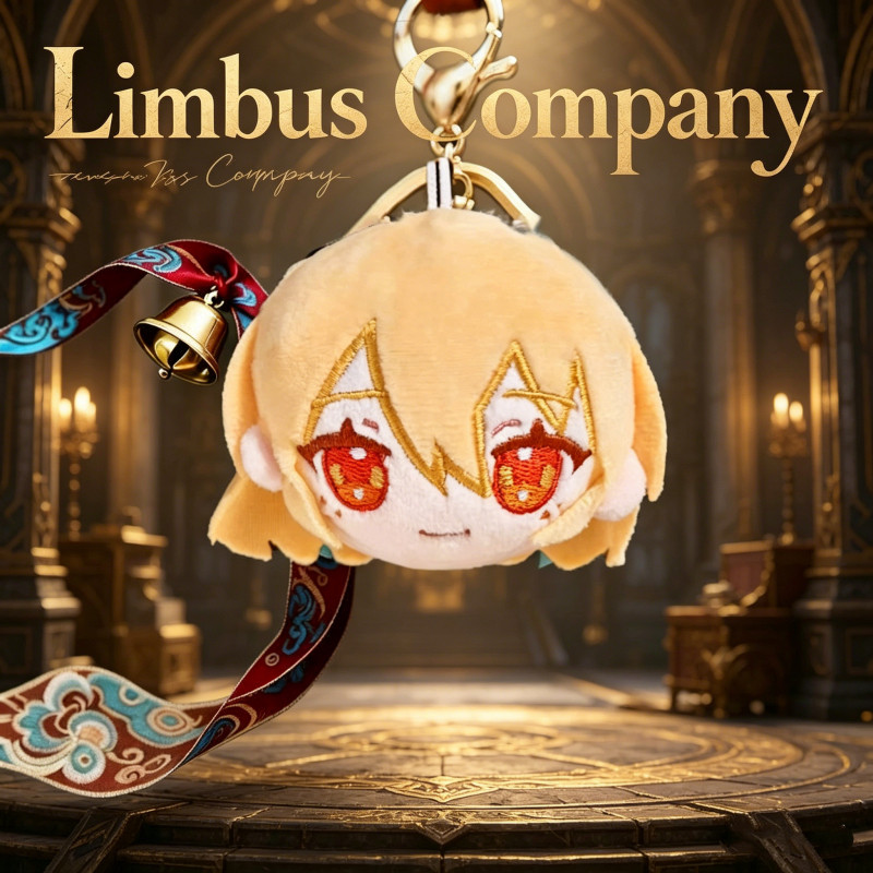 Limbus Company Don Quixote พวงกุญแจตุ๊กตา, ตัวละครอะนิเมะเกมน่ารัก Plushie จี้, Kawaii กระเป๋า Charm