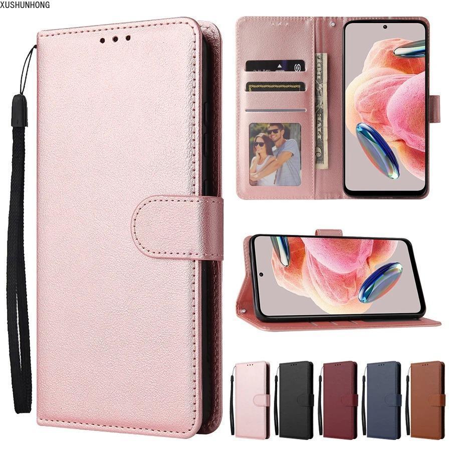 กระเป๋าสตางค์ช่องใส่การ์ดแม่เหล็กหนังสําหรับ OPPO Realme Narzo Reno 8i 50 A15 A15S A35 C2 A5 A3S A12