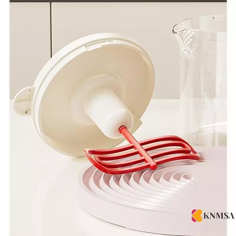 KNMSA Egg Churn Manual Press Cream Whipper thumbnail 3