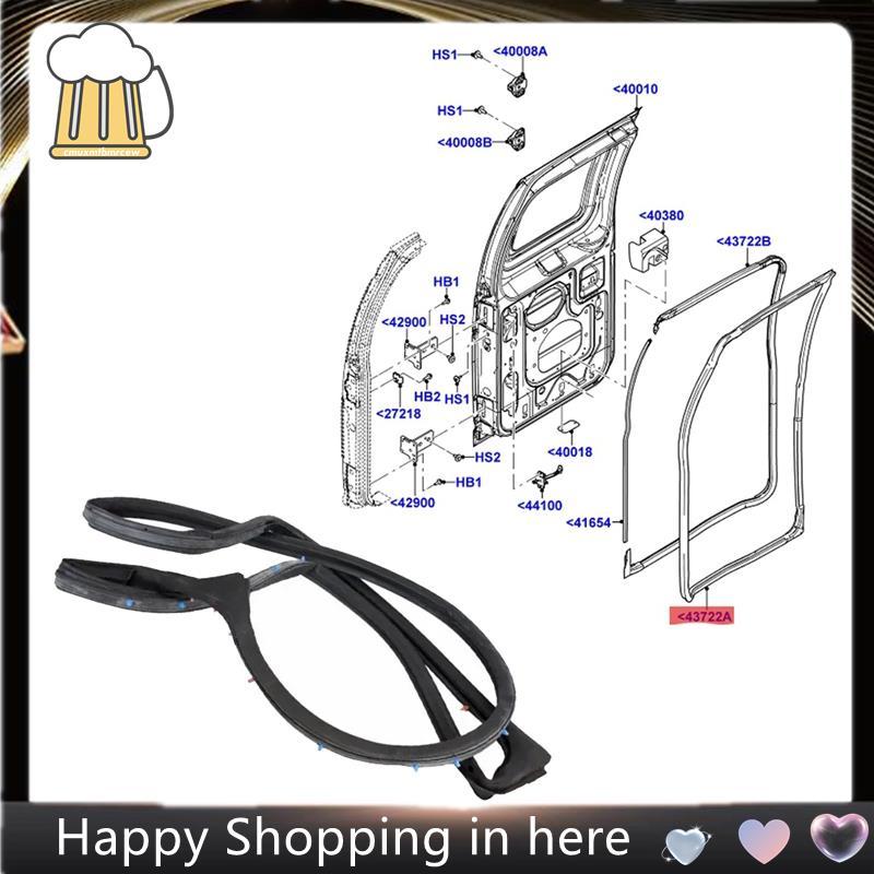 แถบสภาพอากาศด้านหลังประตูด้านขวา F3UZ-1543722-A สําหรับ E-150 E250 E-350 1992-2014 F3UZ1543722แถบซีล