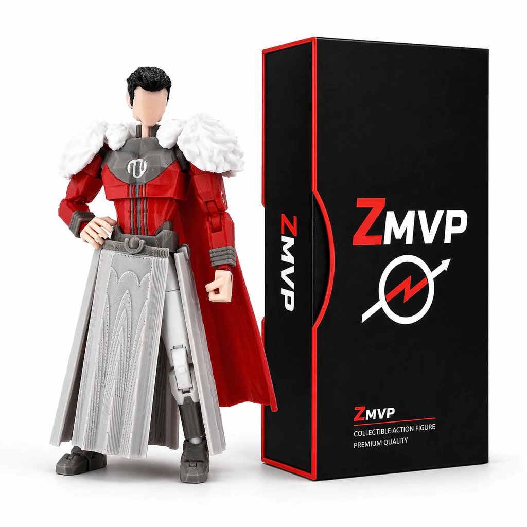 Mark Universe การพิมพ์ 3D Lucky 13 ตุ๊กตา Invincible Young Man Joint Movable รูปของขวัญของเล่นตุ๊กตา