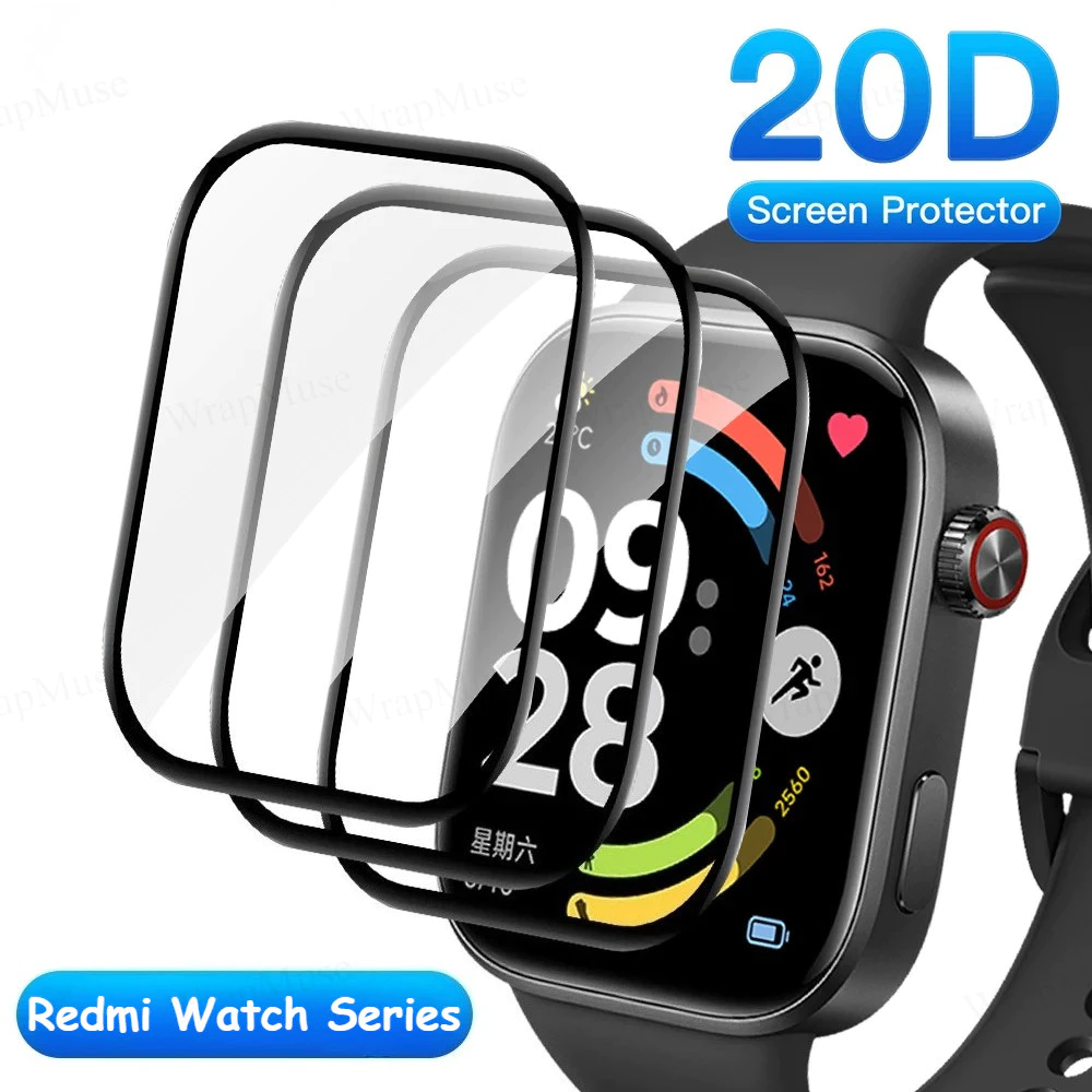ฟิล์มกันรอยเต็มจอ สําหรับ Redmi Watch 6/5/4/3/2 Lite, Mi Watch Lite