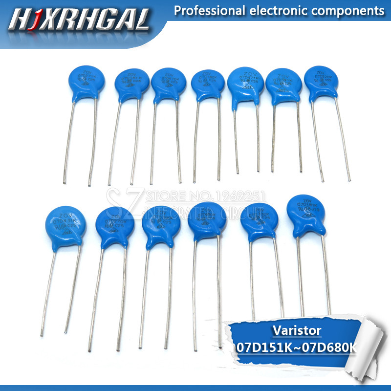 100PCS Vartor 7D151K 7D180K 7D181K 7D220K 7D270K 7D271K 7D330K 7D391K 7D431K 7D470K 7D471K 7D471K 7D