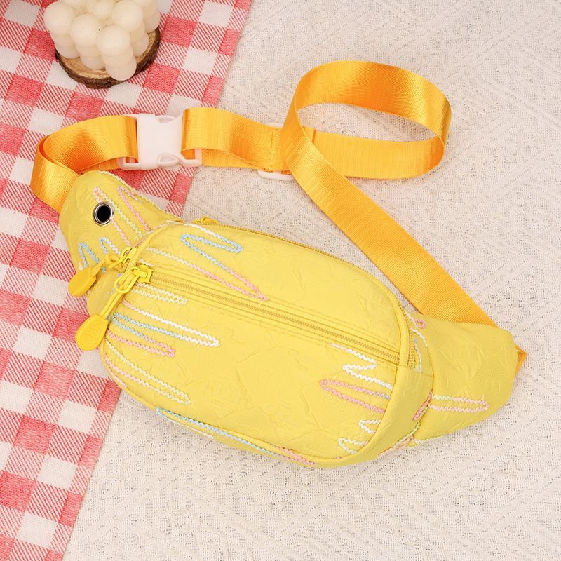 Outdoor High-Value Sports Messenger Bag Super Cute Chest Bag Student Fresh All-Match Cute Running กร