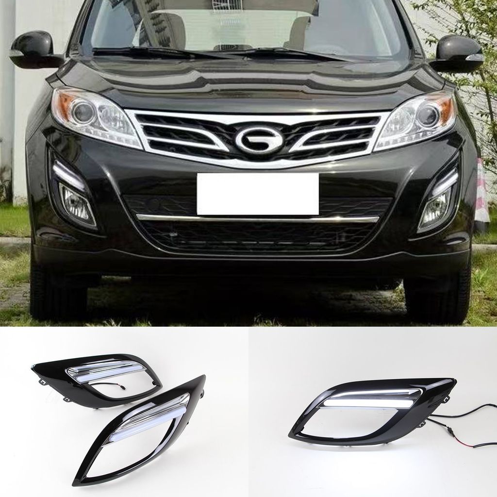 สําหรับ GAC Trumpchi GS5 2012-2015 ไฟวิ่งกลางวัน