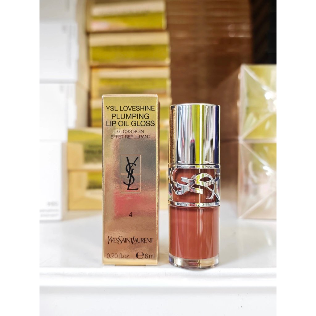 YSL/Saint Laurent Bobo Lip Jelly 04 #Water ลิปกลอสลิปกลอสให้ความชุ่มชื้น