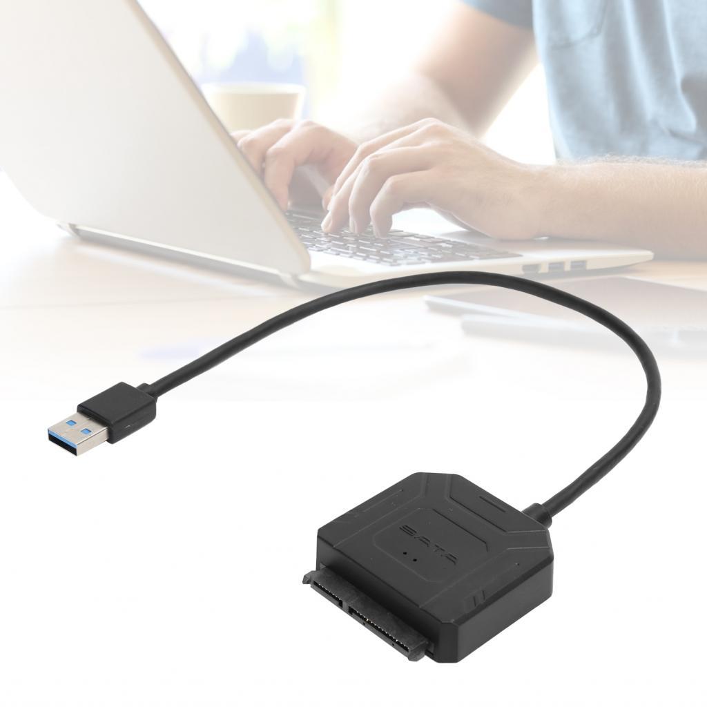 อะแดปเตอร์ SATA USB3.0 8TB HDD สายเคเบิลฮาร์ดไดรฟ์สําหรับแล็ปท็อป PC Windows98SE ME 2000 XP 7/8/10