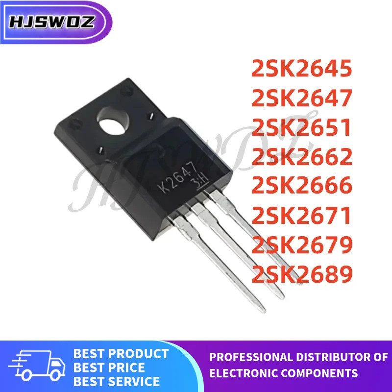 10 ชิ้น K2647 K2651 K2662 K2666 K2671 K2679 K2689 K2645 2SK2647 2SK2651 2SK2662 2SK2 2SK2645 2SK2671