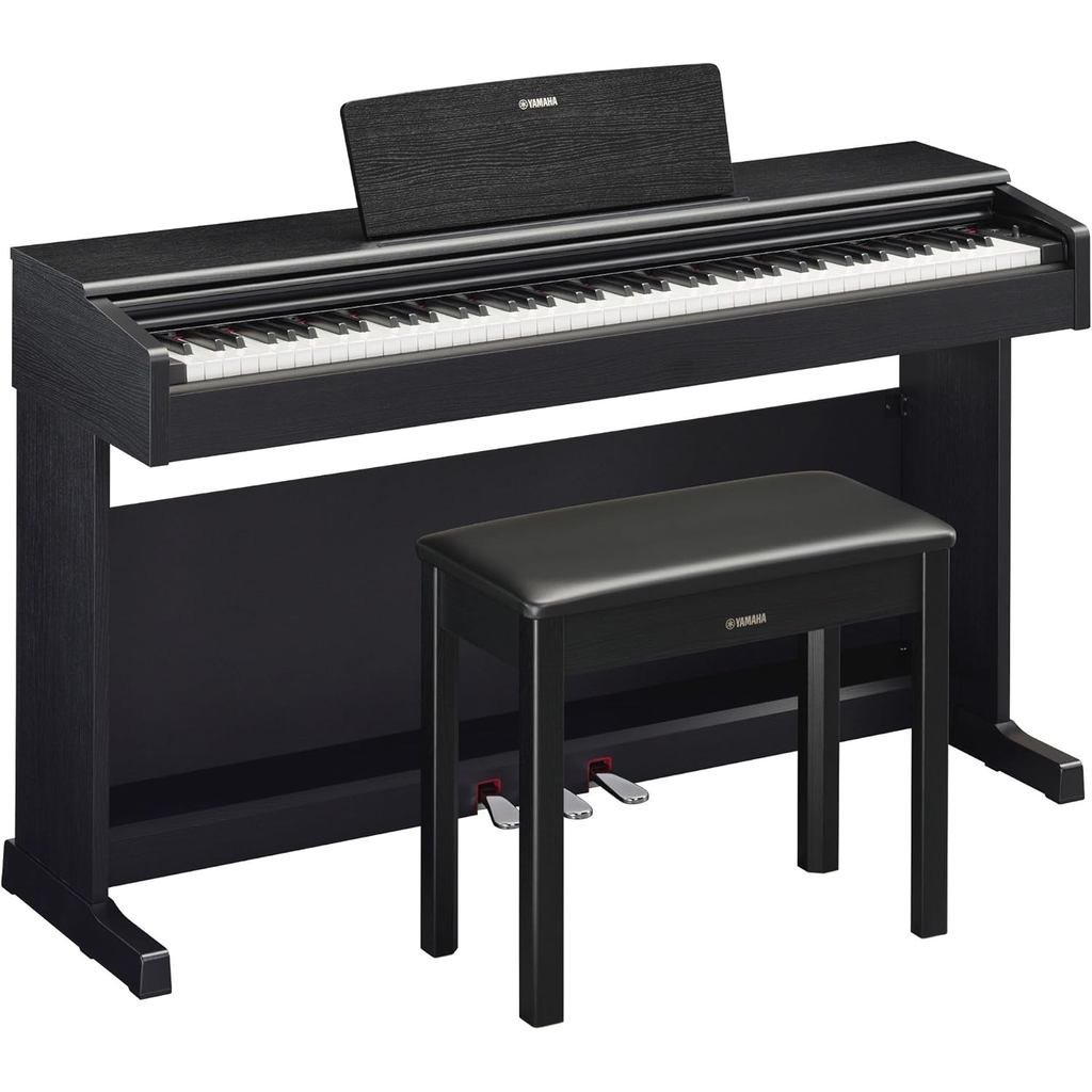 Yamaha Arius Series 88-Key Weighted Action Upright Digital Piano Voice, CFX Concert Grand Piano Voic