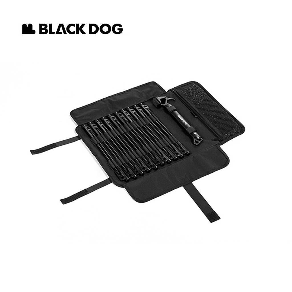 Blackdog Blackdog Outdoor Ground Nail Storage Bag Portable Camping Tent Accessories Storage Bag Grou