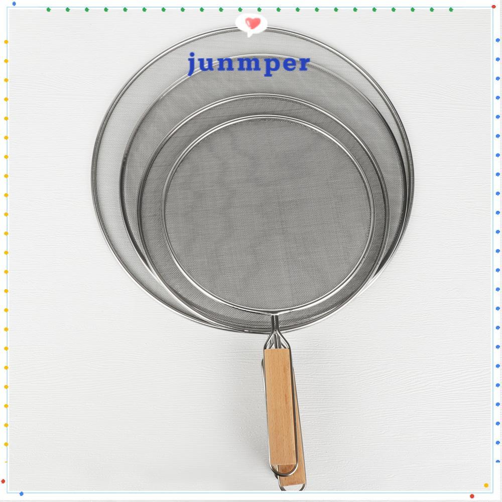 JUNMPER จาระบีหน้าจอสาดน้ําสแตนเลสกระทะเครื่องมือป้องกันน้ํากระเซ็นหน้าจอยามตาข่าย