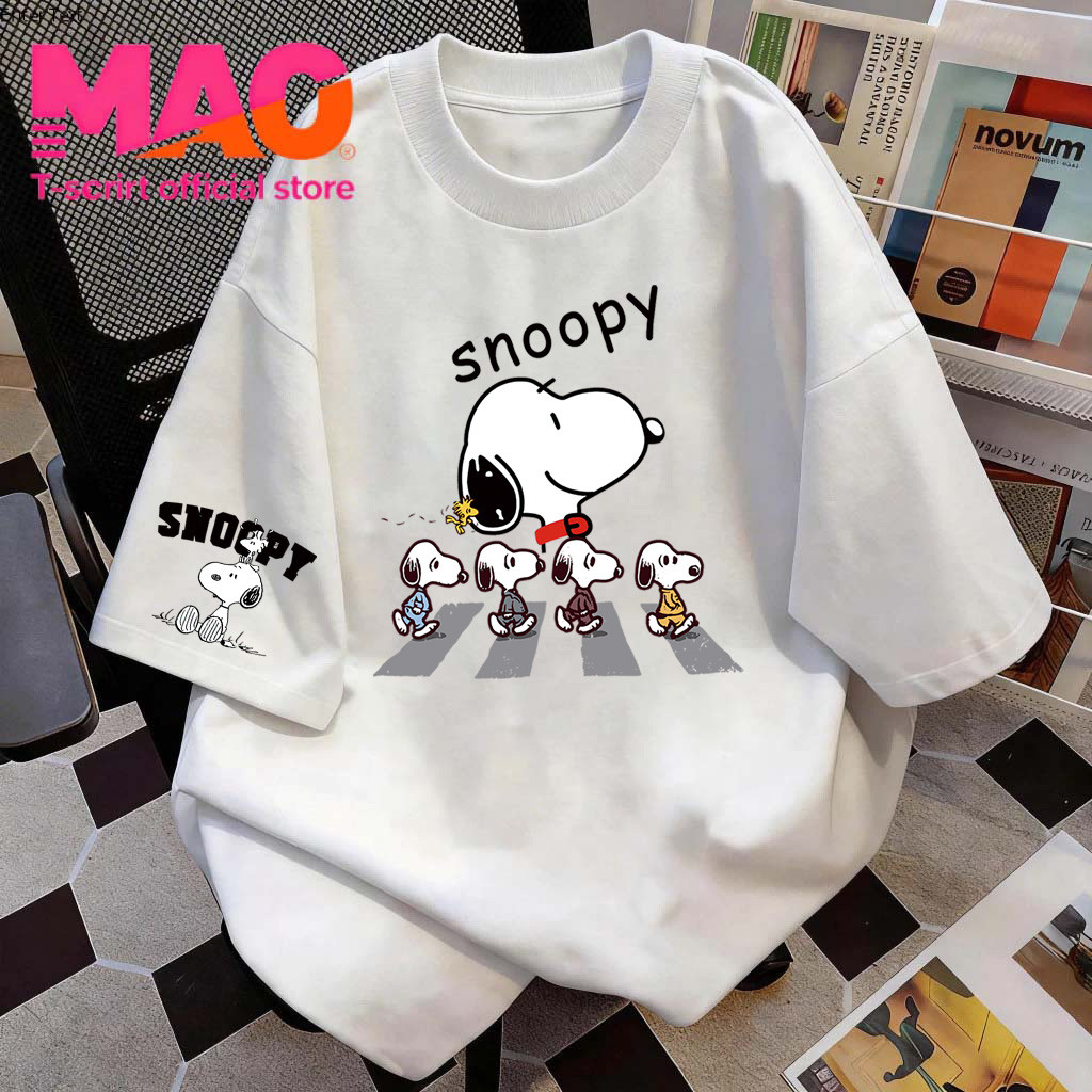 COD✅ (จัดส่งในกรุงเทพฯ) MAO Shop ❗ เสื้อยืดลายเกาหลี พิมพ์ลาการ์ตูนน่ารัก ผ้าฝ้าย ระบายอากาศได้ดี สไตล์แฟชั่นฤดูร้อน#02