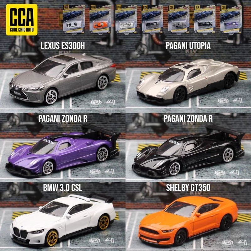收藏好物/CCA 1:64兰博基尼SVJ宝马M4道奇帕加尼风之子奥迪玛莎合金车模4.22 ของสะสม/CCA 1:64 รถโมเดลอัลลอยด์ Lamborghini SVJ BMW M4