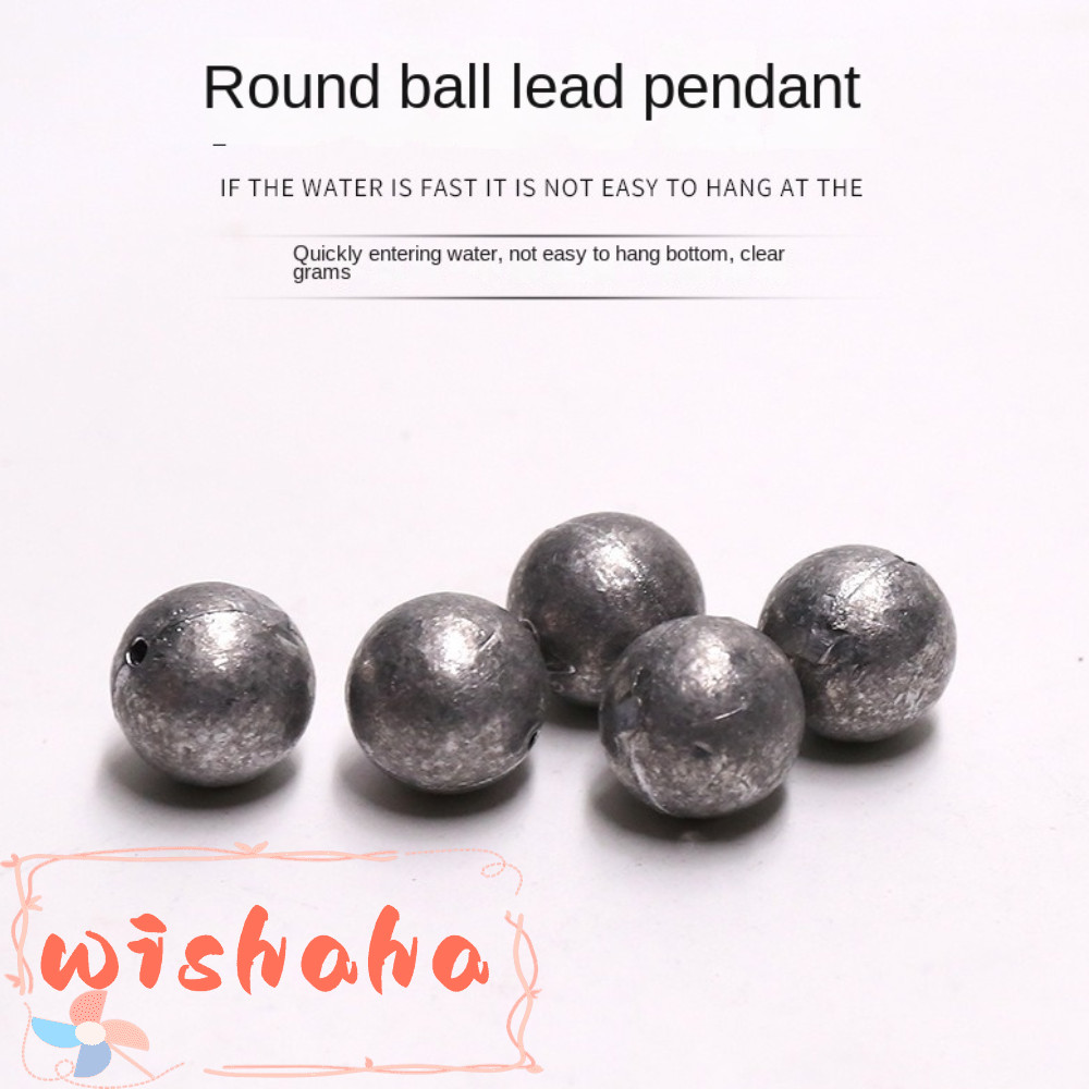 ตะกั่ว Sinkers 5 ชิ้นセット, น้ำหนัก 10g-120g, ออกแบบต้านการเลื่อน slip shot, มีฟันบนด้านล่างเพื่อป้องกันการยึดติดขณะตกปลา